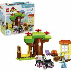 Afbeelding van een LEGO DUPLO - Pizzameisjes met Muffin en Bluey Constructiespeelgoed