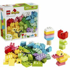 Afbeelding van een LEGO DUPLO - Kleurrijke creatieve doos Constructiespeelgoed