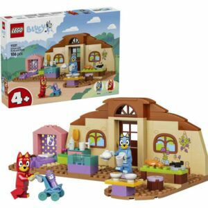 Afbeelding van een LEGO Bluey - School met Rusty en Bluey Constructiespeelgoed
