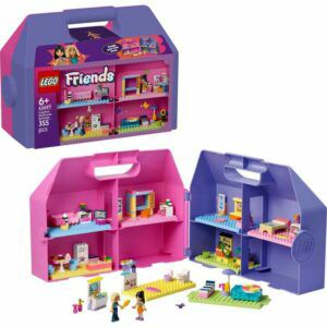 Afbeelding van een LEGO Friends - Creatieve poppenhuiskoffer Constructiespeelgoed