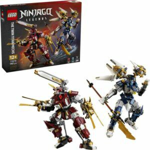 Afbeelding van een LEGO Ninjago - De Twee Torenhoge Mecha Constructiespeelgoed