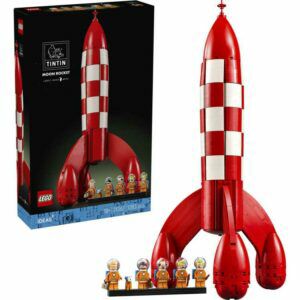 Afbeelding van een LEGO Ideas - Tintin maanraket Constructiespeelgoed