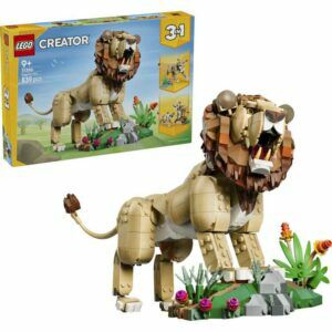 Afbeelding van een LEGO Creator 3-in-1 - Wilde dieren: majestueuze leeuw Constructiespeelgoed