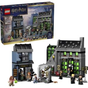 Afbeelding van een LEGO Harry Potter - Verdonkeremaansteeg tovenaarswinkels Constructiespeelgoed