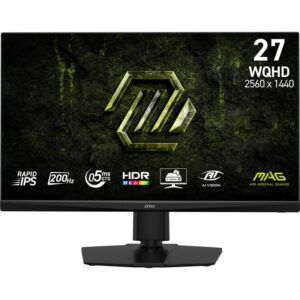 Afbeelding van een MSI MAG 272QPF E20 27'' gaming monitor