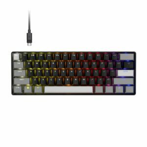 Afbeelding van een Corsair CLIPPER PRO MINI 60 Hall Effect Gaming Keyboard gaming toetsenbord