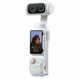Afbeelding van een Insta360 Luna Ultra Standard Bundle Cosmic White videocamera