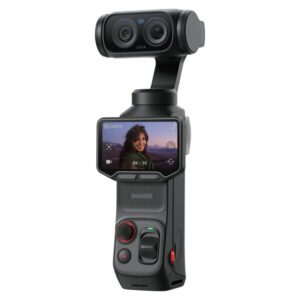 Afbeelding van een Insta360 Luna Ultra Standard Bundle Cosmic Black videocamera