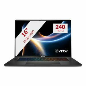 Afbeelding van een MSI Stealth 16 AI+ B3WH-014NL 16'' Copilotplus gaming laptop