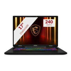 Afbeelding van een MSI Crosshair 17 HX AI D2XWFKG-071 17'' gaming laptop