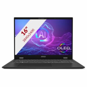 Afbeelding van een MSI Prestige 16 AI+ Evo B2VMG-233N 16'' Copilotplus laptop