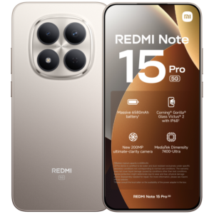 Afbeelding van een Xiaomi Redmi Note 15 Pro 5g 12gb/512gb Slv - 512 Gb Zilver