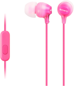 Afbeelding van een Sony Mdrex15appi.ce7 In-ear Bedrade Oordopjes Roze