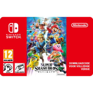 Afbeelding van een Nintendo Super Smash Bros Ultimate - Switch (download Code)