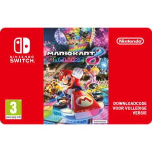 Afbeelding van een Nintendo Mario Kart 8 Deluxe - Switch (download Code)