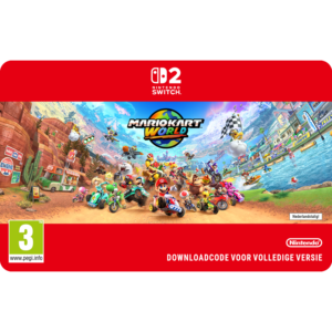 Afbeelding van een Nintendo Mariokart World - Switch 2 (download Code)