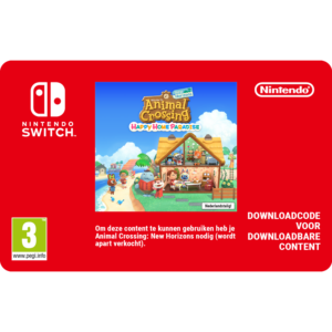 Afbeelding van een Nintendo Welcome To Animal Crossing: Happy Home Paradise (uitbreidingspas) - Switch (download Code)