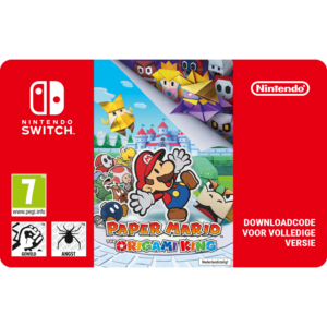 Afbeelding van een Nintendo Paper Mario: The Origami King - Switch (download Code)