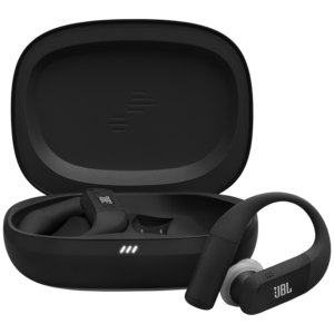 Afbeelding van een JBL Endurance Peak 4 - Draadloos Open-ear Draadloze Oordopjes Met Ruisonderdrukking Zwart