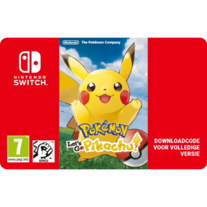 Afbeelding van een Nintendo Pokémon: Let's Go Pikachu ! - Switch (download Code)