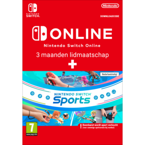 Afbeelding van een Nintendo Switch Online - 3 Maanden Lidmaatschap (download Code)