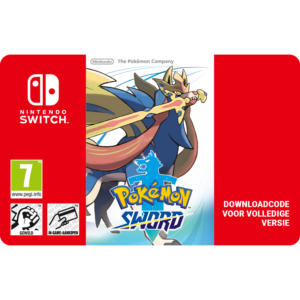 Afbeelding van een Nintendo Pokémon Sword - Switch (download Code)