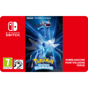Afbeelding van een Nintendo Pokémon Brillant Diamond - Switch (download Code)