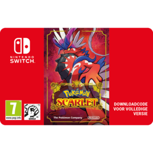 Afbeelding van een Nintendo Pokémon Scarlet - Switch (download Code)