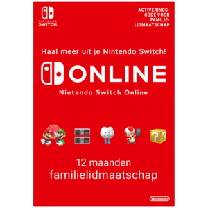 Afbeelding van een Nintendo Full Game: 365 Days Switch Online Membership (family) Digital Code Nl