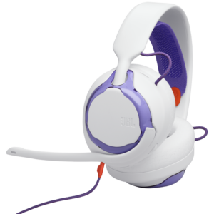 Afbeelding van een JBL JBLqtum250wht Over-ear Bedrade Gaming-headset Met Ruisonderdrukking Wit