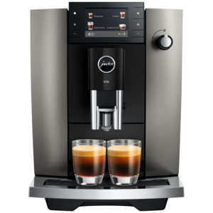Afbeelding van een Jura E6 (ed) - Volautomatische Espressomachine Dark Inox