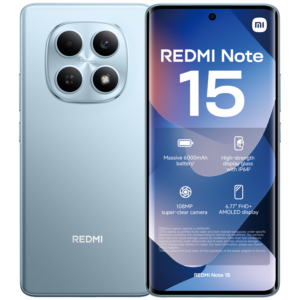 Afbeelding van een Xiaomi Redmi Note 15 - 6gb 128gb Blauw 128 Gb