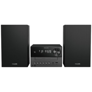 Afbeelding van een Philips Tam3505m2/00 Micro Dab+ Systeem Boekenplankspeaker Zwart