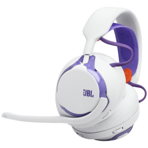 Afbeelding van een JBL Quantum 650 - Bedraad Over-ear Bedrade Gaming-headset Met Ruisonderdrukking Wit