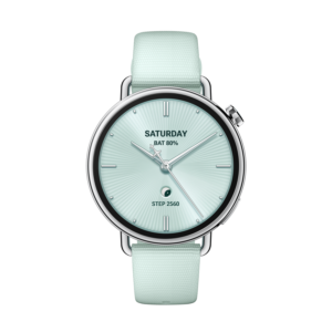 Afbeelding van een Xiaomi Watch S4 41mm Fluororubber Strap Smartwatch Groen
