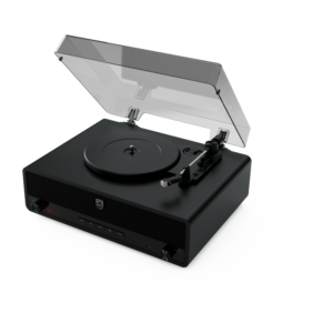 Afbeelding van een Philips Century Range - The Stevie Tav3000b All In One Platenspeler Zwart