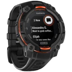 Afbeelding van een Garmin Instinct 3 45mm Solar Smartwatch Zwart