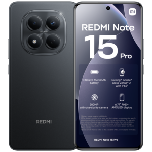 Afbeelding van een Xiaomi Redmi Note 15 Pro 8gb/256gb Zwart - 256 Gb