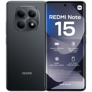 Afbeelding van een Xiaomi Redmi Note 15 6gb - 128gb Zwart 128 Gb