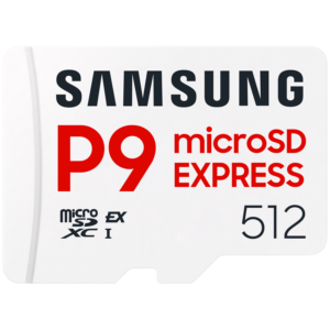 Afbeelding van een Samsung Samsung - P9 Micro Sd Express 512gb 800 Mbit/s Voor Nintendo Switch 2 512 Gb
