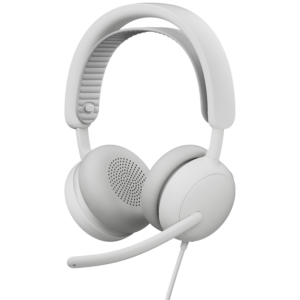 Afbeelding van een Logitech Zone 2 Anc Over-ear Draadloze Headset Met Ruisonderdrukking Wit