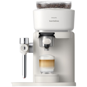 Afbeelding van een Philips Baristina Latte - Bar400/00 Semi-automatische Espressomachine Pistonmachine Cappuccino Automatische Melkopschuimer Wit