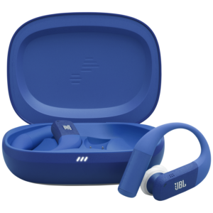 Afbeelding van een JBL Endurance Peak 4 Open-ear Draadloze Oordopjes Met Ruisonderdrukking Blauw