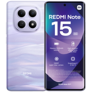 Afbeelding van een Xiaomi Redmi Note 15 5g - 8gb/256gb Paars 256 Gb