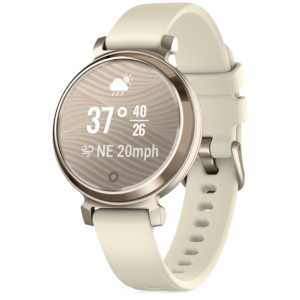 Afbeelding van een Garmin Lily 2 Cream Gold/coconut - Smartwatch Gold