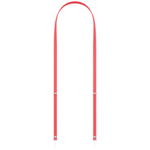 Afbeelding van een Apple Crossbody Strap Bright Guava Voor Apple Iphone 17 / Pro /17 Max 17e Air