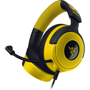 Afbeelding van een Razer Kraken V4 X  pokémon kanto starters Ed. Over-ear Bedrade Gaming-headset Zwart/pokemon Kanto