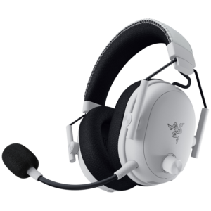 Afbeelding van een Razer Blackshark V3 Pro Over-ear Draadloze Gaming-headset Met Noise-cancelling Wit