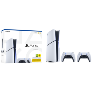 Afbeelding van een Sony Playstation®5 Console 1tb – Bundel Met Twee Dualsense® Draadloze Controllers 1 Tb