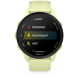 Afbeelding van een Garmin Forerunner 70 Sporthorloge Citron
